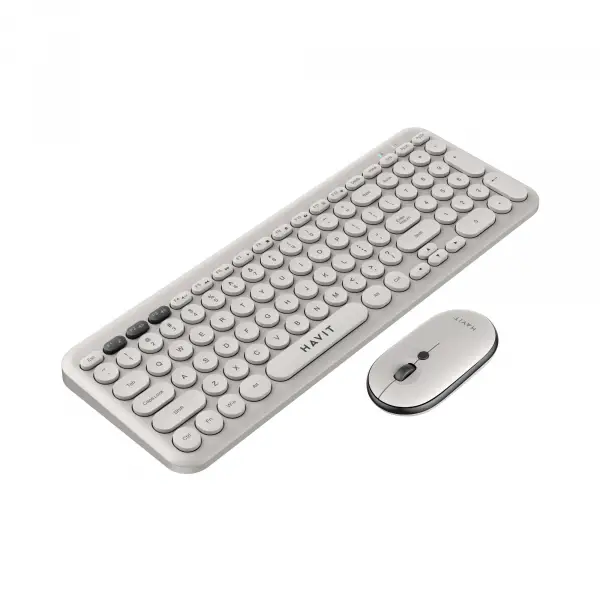 HAVIT Wireless Full Keyboard - KB254GCM - Express Mart Kenya