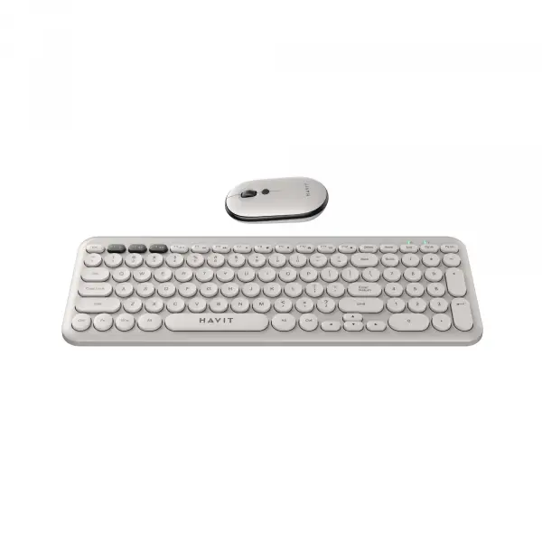 HAVIT Wireless Full Keyboard - KB254GCM - Express Mart Kenya