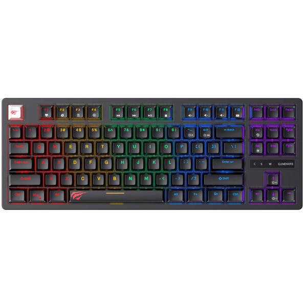 HAVIT KB892L TitanClick Mechanical Keyboard - Express Mart Kenya
